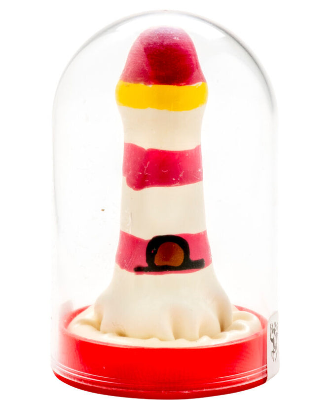 CONDOMERIE - MET DE HAND BESCHILDERDE NIEUWIGHEIDSCONDOS VUURTOREN