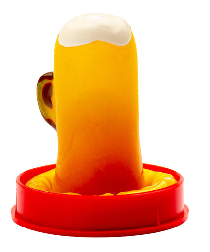 CONDOMERIE - HANDPAINTED NOVELTY CONDOMS GLASS OF BEER