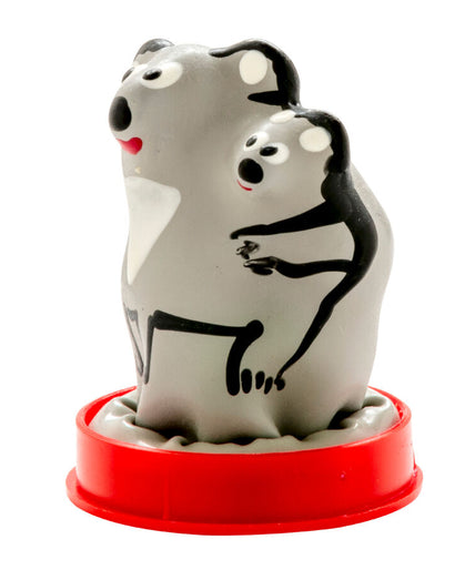 CONDOMERIE - HANDPAINTED NOVELTY CONDOMS KOALA + YOUNG