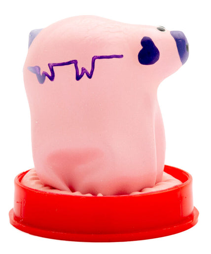 CONDOMERIE - HANDPAINTED NOVELTY CONDOMS SMALL PIG