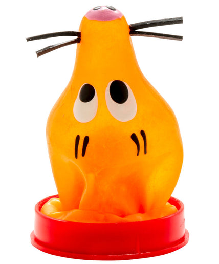 CONDOMERIE - HANDPAINTED NOVELTY CONDOMS FOX GLUED