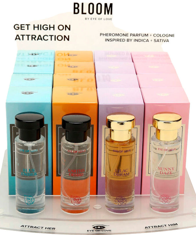 EYE OF LOVE - BLOOM DISPLAY 4X4 PARFUMS 30 ML