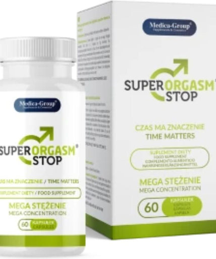 MEDICA GROUP - SUPER ORGASME STOP UITSTEL VOOR MANNEN 60 CAPSULES