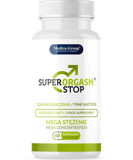 MEDICA GROUP - SUPER ORGASME STOP UITSTEL VOOR MANNEN 60 CAPSULES