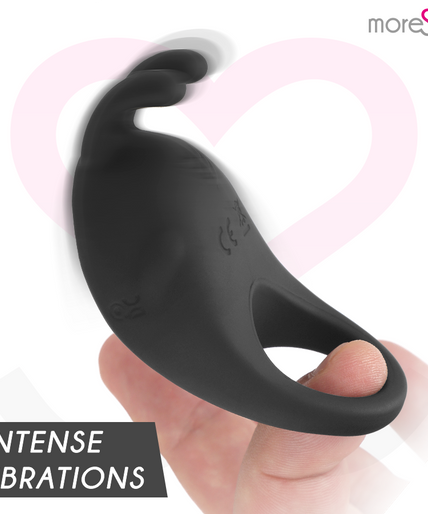 MORESSA - BRAD PREMIUM SILICONE RECHARGEABLE BLACK