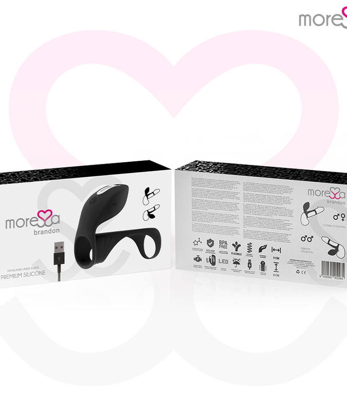 MORESSA - BRANDON VIBRATOR RING WITH COVER