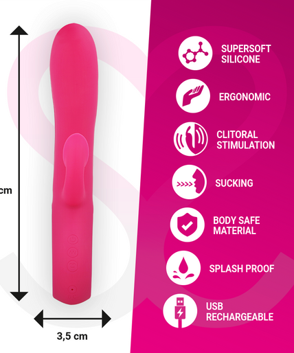 MORESSA - DUSTIN CLITORAL SUCTION AND POWERFUL VIBRATION PREMIUM SILICONE RECHARGEABLE