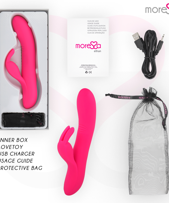 MORESSA - ETHAN PREMIUM SILICONE RECHARGEABLE