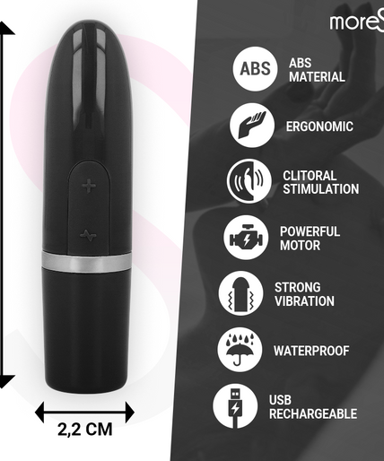 MORESSA - IVY VIBRATOR STIMULATOR TRAVEL BLACK
