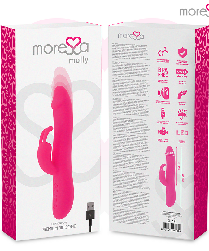 MORESSA - MOLLY PREMIUM SILICONEN OPLAADBAAR
