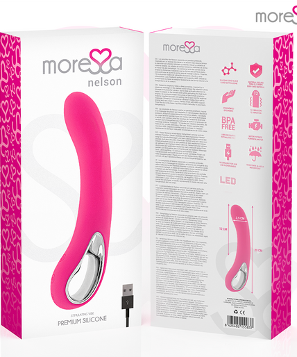 Moressa – Nelson Core Silicone Rechargeable Vibrator