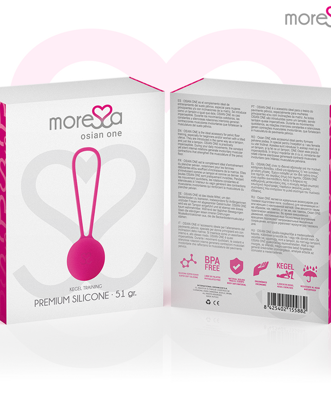 MORESSA - OSIAN ONE PREMIUM SILICONE ROZE