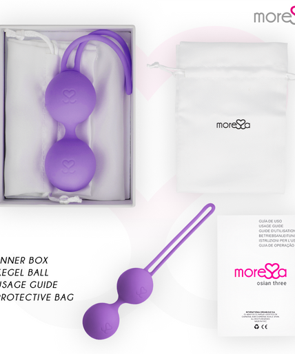 MORESSA - OSIAN THREE PREMIUM LILAC SILICONE