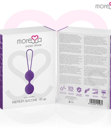 MORESSA - OSIAN THREE PREMIUM LILAC SILICONE