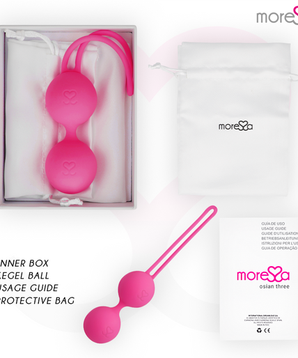 MORESSA - OSIAN THREE PREMIUM SILICONE PINK
