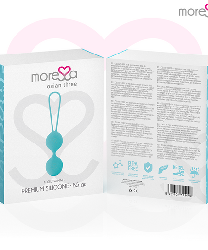 MORESSA - OSIAN THREE PREMIUM TURQUOISE SILICONE
