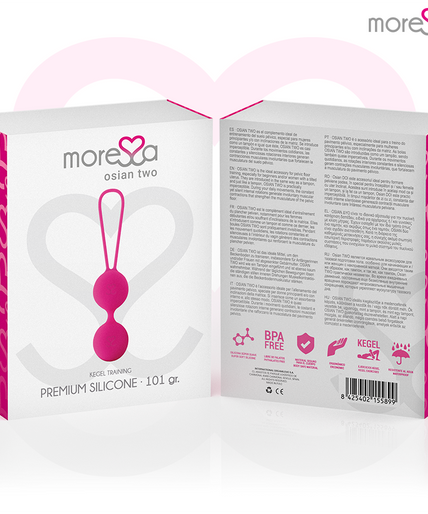MORESSA - OSIAN TWO PREMIUM SILICONE PINK