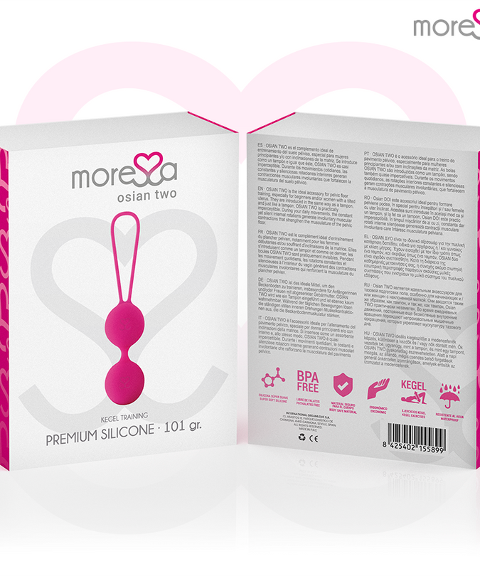 MORESSA - OSIAN TWO PREMIUM SILICONE PINK