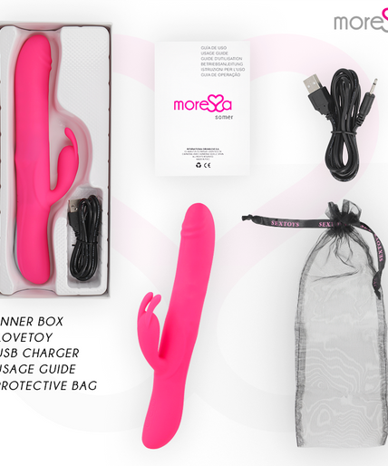 MORESSA - SOMER PREMIUM VIBRATOR WITH MULTIPLE ROTATION