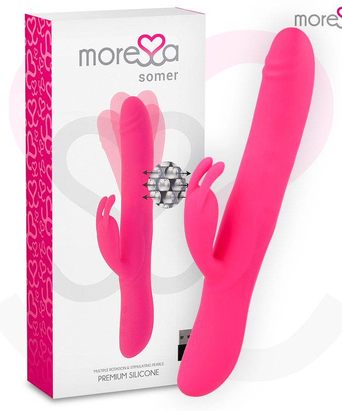 MORESSA - SOMER PREMIUM VIBRATOR MET MEERDERE ROTATIE