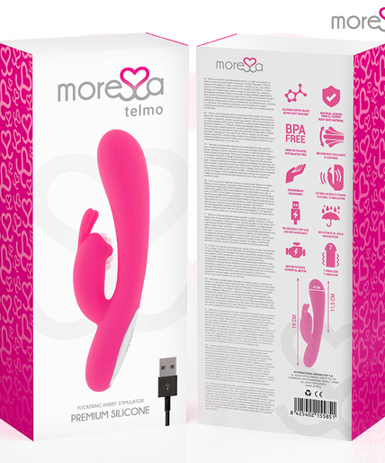 MORESSA - TELMO PREMIUM SILICONE RECHARGEABLE