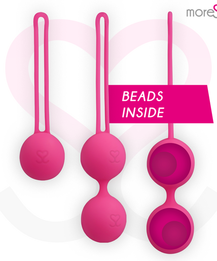 MORESSA - OSIAN SET PREMIUM SILICONE PINK (Osian One - 51 g | Osian Two - 101 g | Osian Three 85 g)