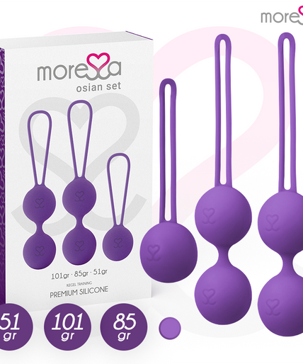 MORESSA - OSIAN SET PREMIUM LILAC SILICONE