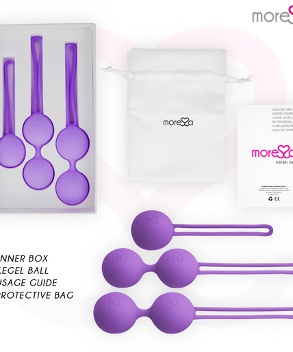 MORESSA - OSIAN SET PREMIUM LILAC SILICONE