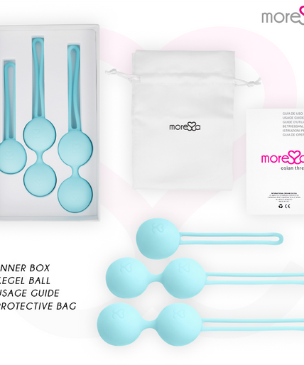 MORESSA - OSIAN SET PREMIUM TURQUOISE SILICONE
