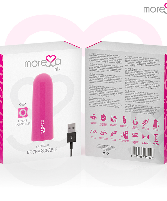 MORESSA - NIX VIBRATOR REMOTE CONTROL PINK