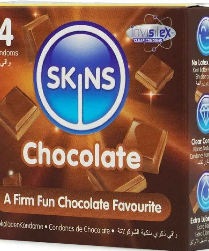 Skins – Chocolade Basic Condooms Pak 4