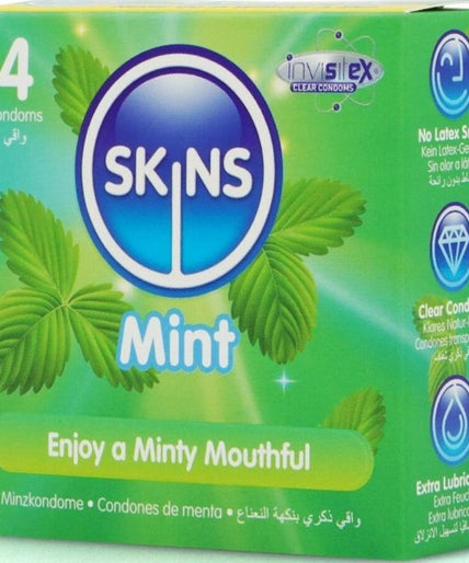 SKINS - MINT PREMIUM CONDOMS PACK 4