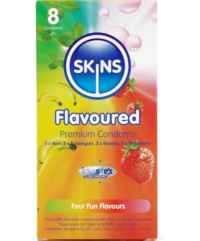 Skins – Multi Flavors Core Condoms Pack 8