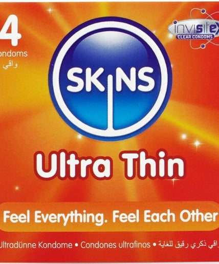 SKINS - ULTRA DUNNE PREMIUM CONDOMS PAK 4