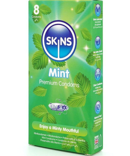 SKINS - MINT PREMIUM CONDOMS PACK 8