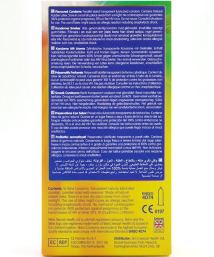 Skins – Multi Flavors Core Condoms Pack 16