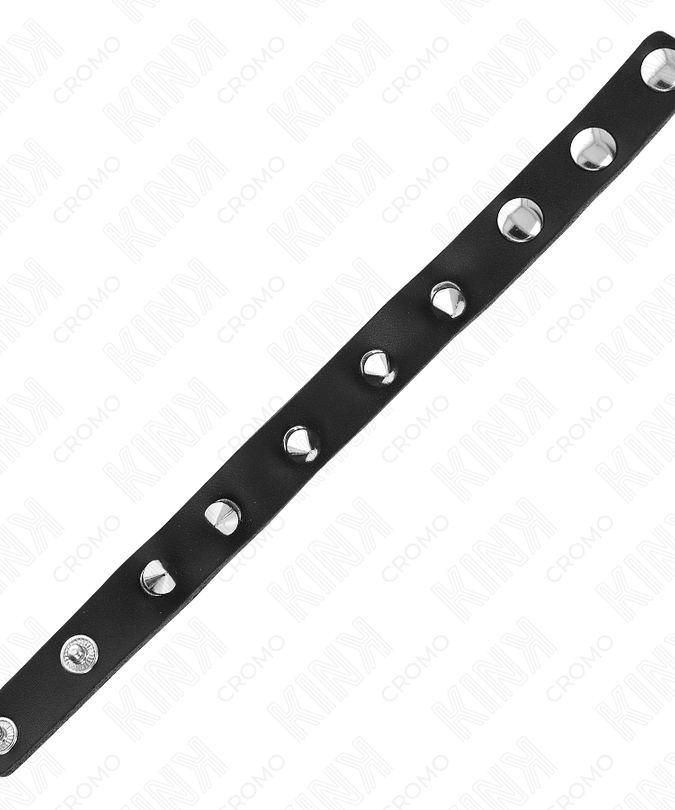 KINK - LEREN PENISRING MET SPIKES 21,5 X 1,6 CM