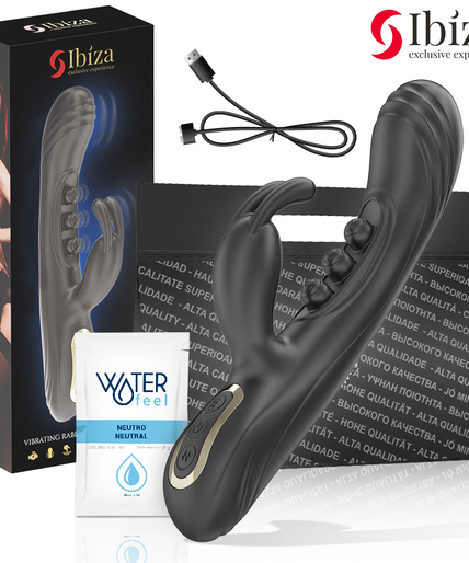 IBIZA - VIBRATING RABBIT WITH PULSATION