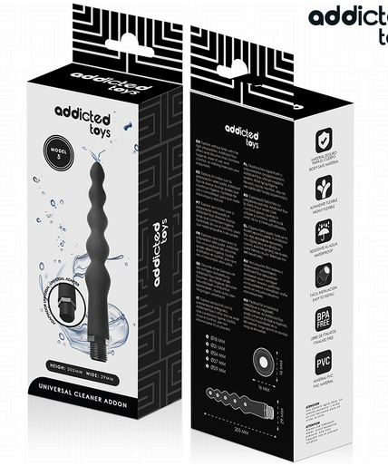 ADDICTED TOYS - ANAALREINIGER MET UNIVERSELE ADAPTER MODEL 5