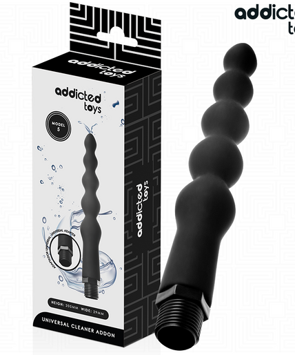 ADDICTED TOYS - ANAL CLEANER WITH UNIVERSAL ADAPTER MODEL 5