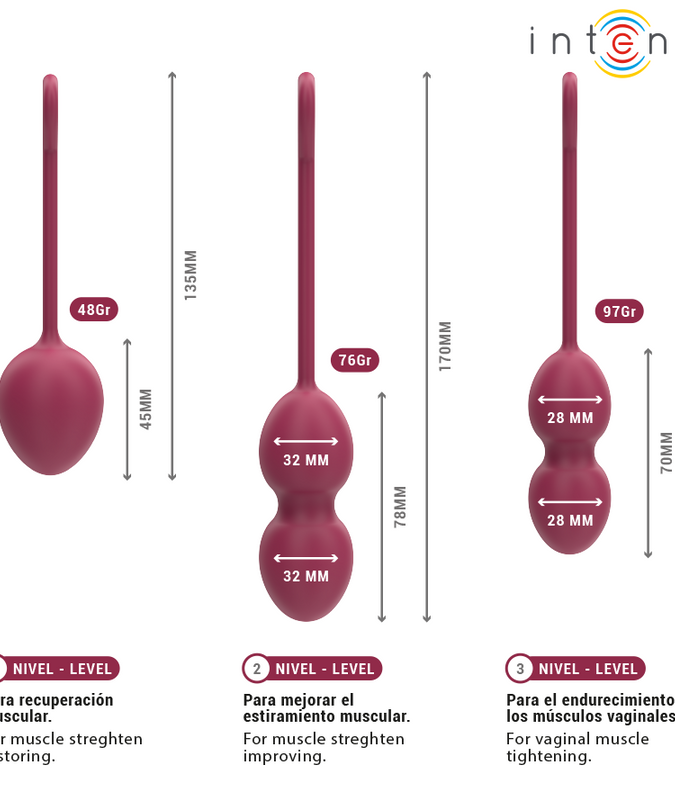 INTENSE - CHARLI KEGEL BALL KIT VIOLET
