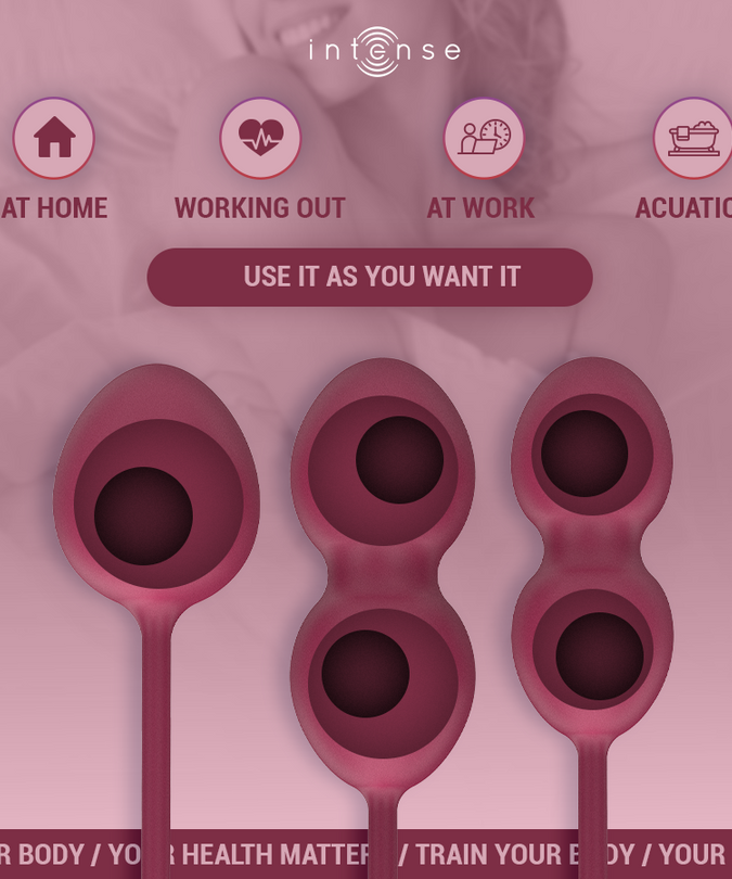 INTENSE - CHARLI KEGEL BALL KIT VIOLET