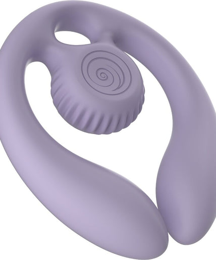 SNAIL VIBE - GIZI DUO COUPLES STIMULATOR REMOTE CONTROL LILAC