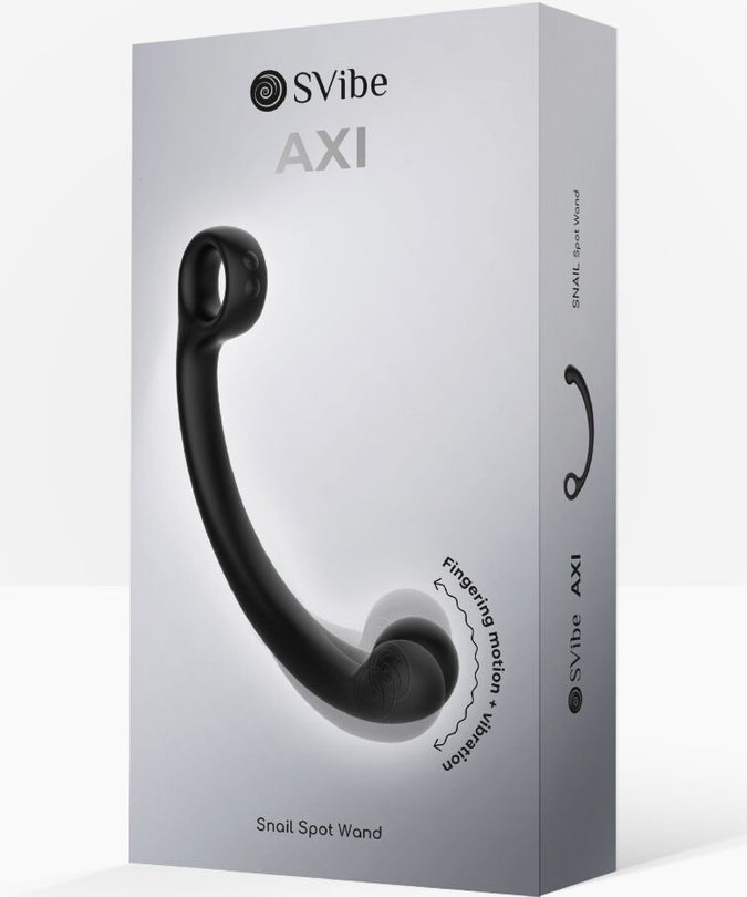 SNAIL VIBE - AXI TRILLENDE MASSAGESTAAF ZWART
