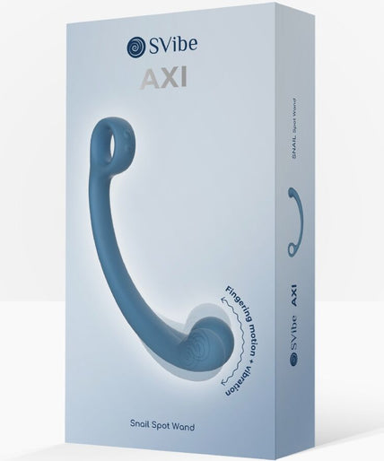 SNAIL VIBE - AXI VIBRATING MASSAGE WAND BLUE