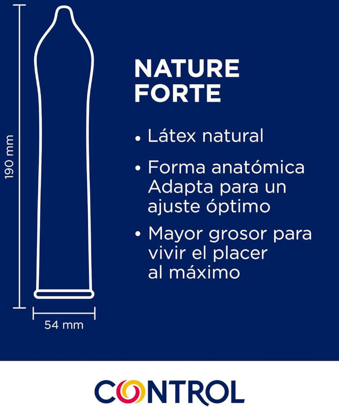 CONTROL - NATURE FORTE CONDOMS 144 UNITS