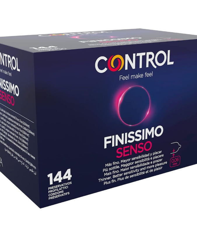 CONTROL - FINISSIMO SENSO CONDOMS 144 UNITS