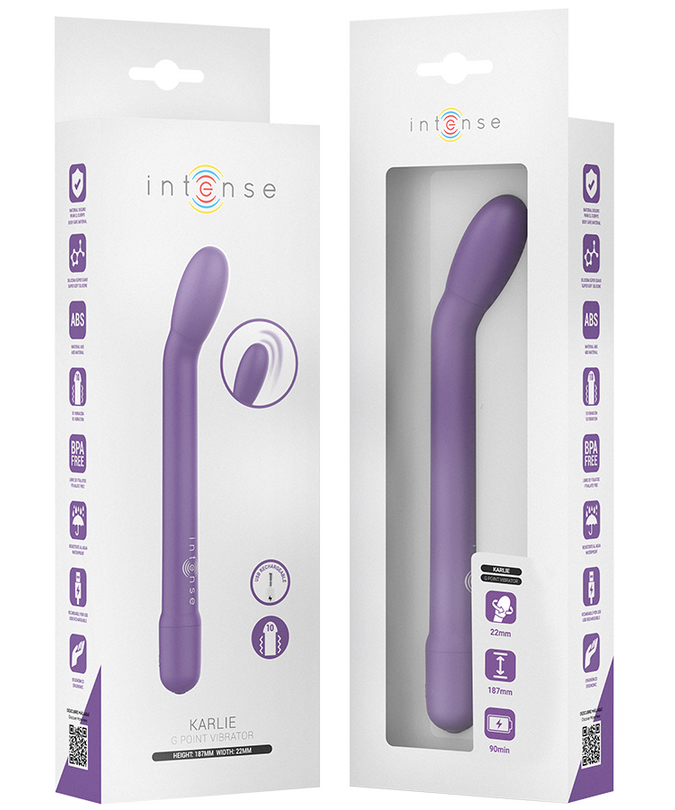 Intense – Karlie Oplaadbare G-spot stimulator paars