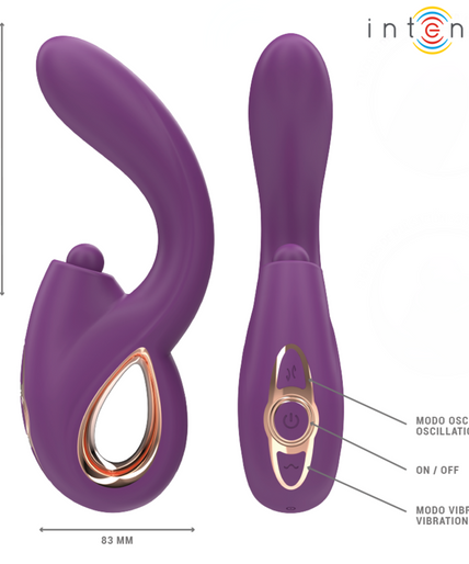 INTENSE - LALI MULTIFUNCTION G-SPOT VIBRATOR TAPPING & THRUST & VIBRATION PURPLE