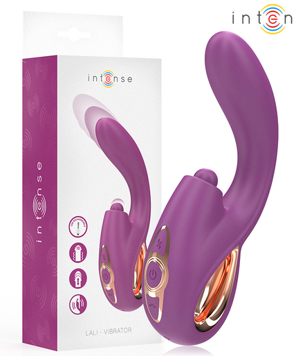 INTENSE - LALI MULTIFUNCTION G-SPOT VIBRATOR TAPPING & THRUST & VIBRATION PURPLE